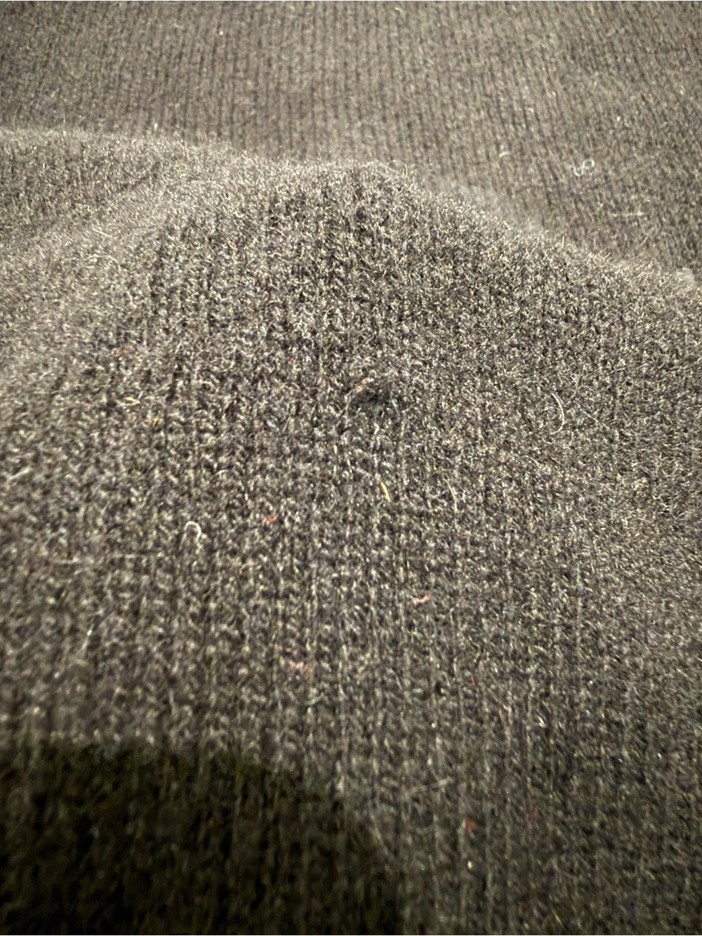 Everlane The Boxy Crew in Cashmere (Black) - Picture 12 of 12
